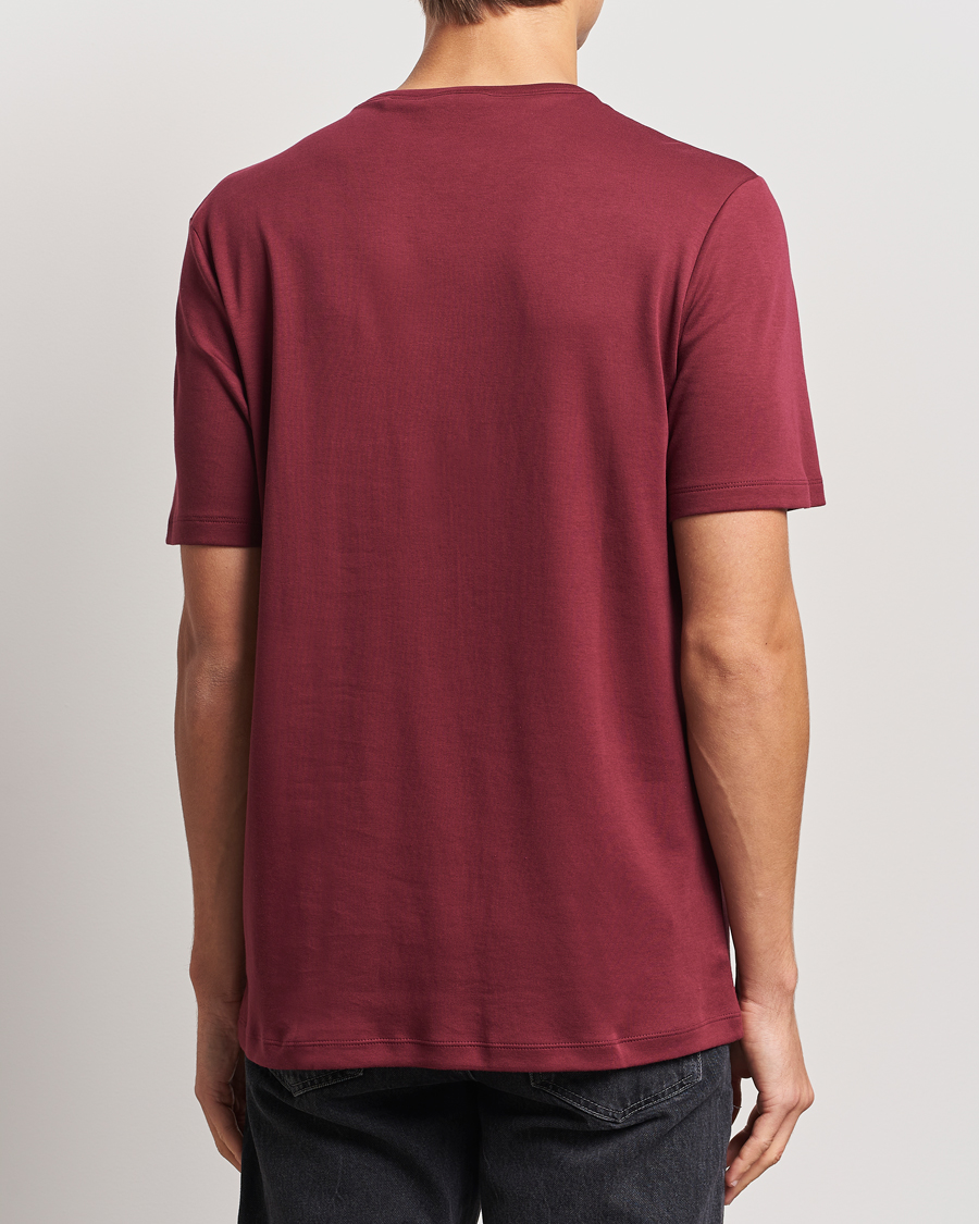 Homme | T-shirts | HUGO | Dozy Crew Neck T-Shirt Dark Red