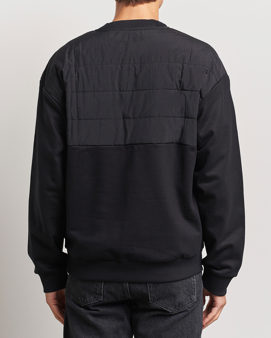 Homme | Pulls Et Tricots | HUGO | Detechsom Hybrid Half Zip Black