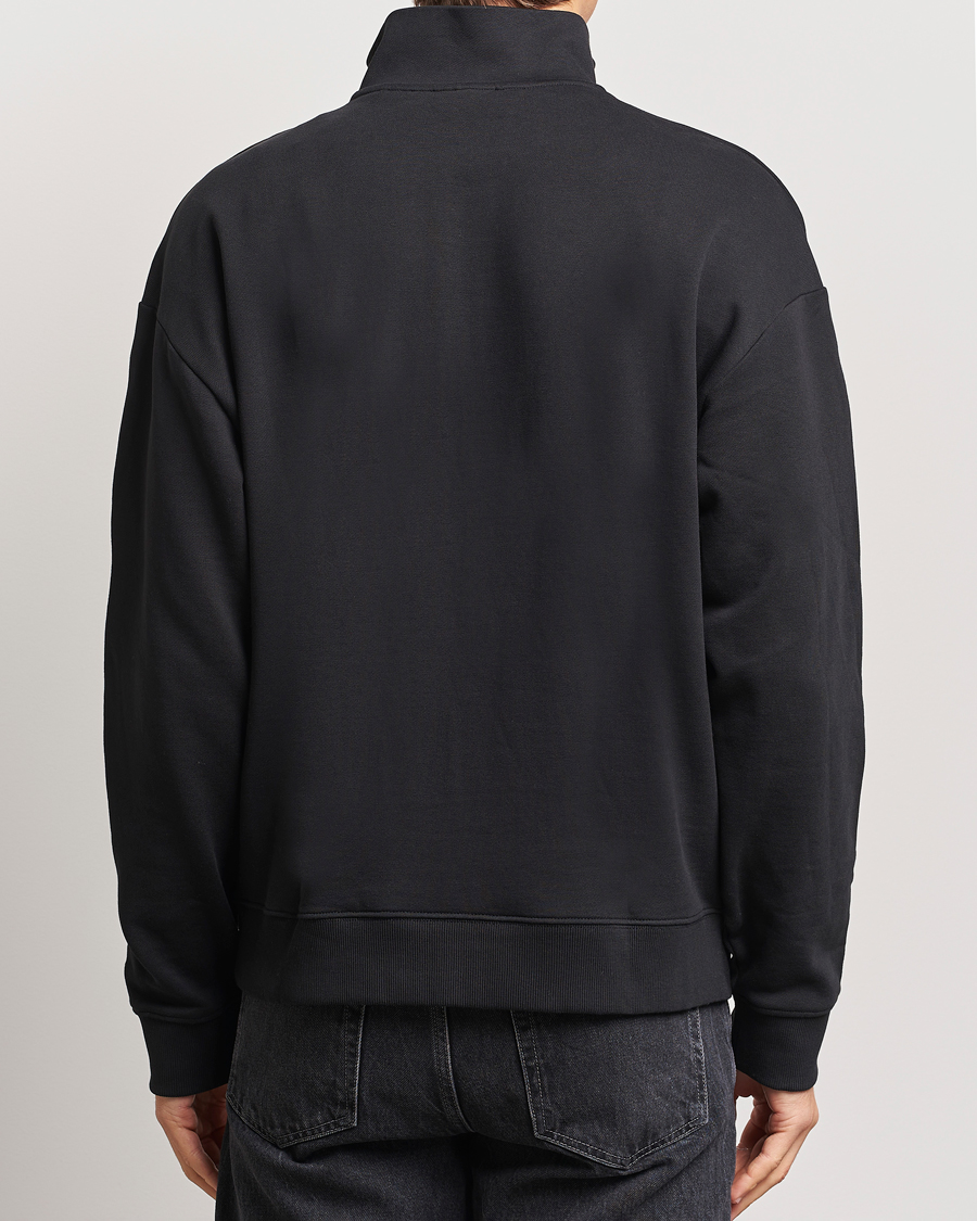 Homme | Pulls Et Tricots | HUGO | Durty Half Zip Sweatshirt Black