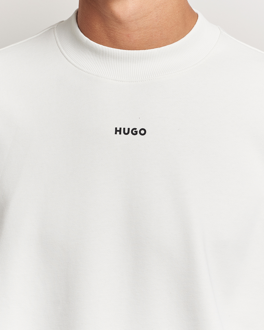 Homme | Pulls Et Tricots | HUGO | Dapo Crew Neck Sweatshirt Off White