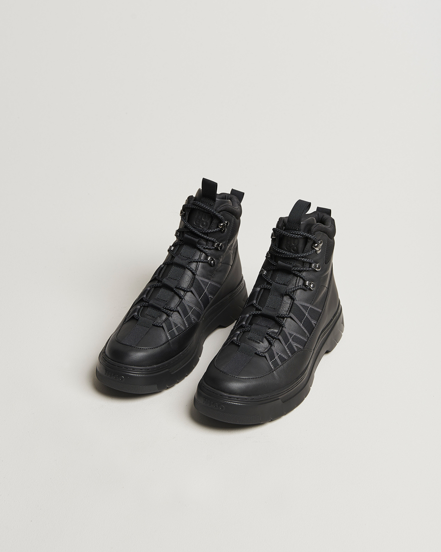 Homme | HUGO Urian Light Hiking Boot Black | HUGO | Urian Light Hiking Boot Black