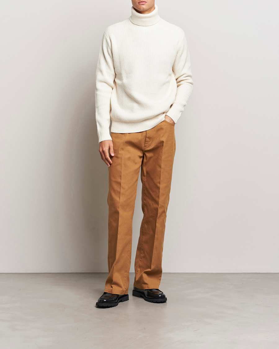 Homme | Pantalons | Jeanerica | VM009 Vega Canvas Trousers Brown