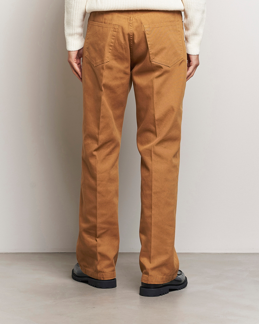 Homme | Pantalons | Jeanerica | VM009 Vega Canvas Trousers Brown