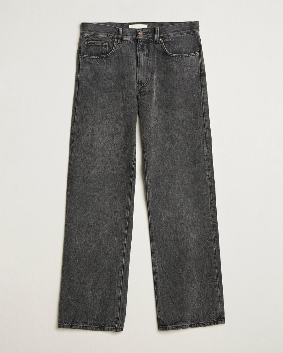 Homme | Jeans | Jeanerica | VM009 Vega Canvas Trousers Black Firenze
