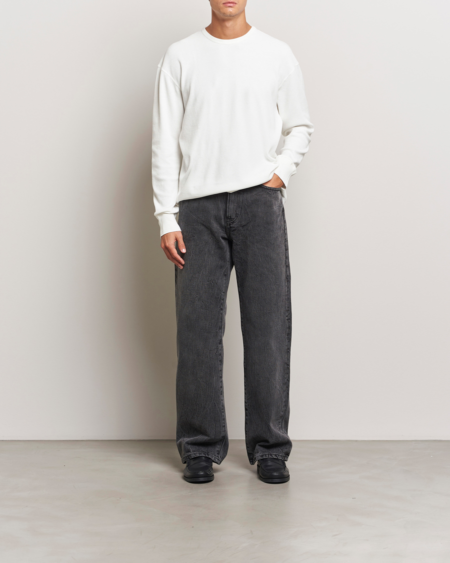 Homme | Jeans | Jeanerica | VM009 Vega Canvas Trousers Black Firenze
