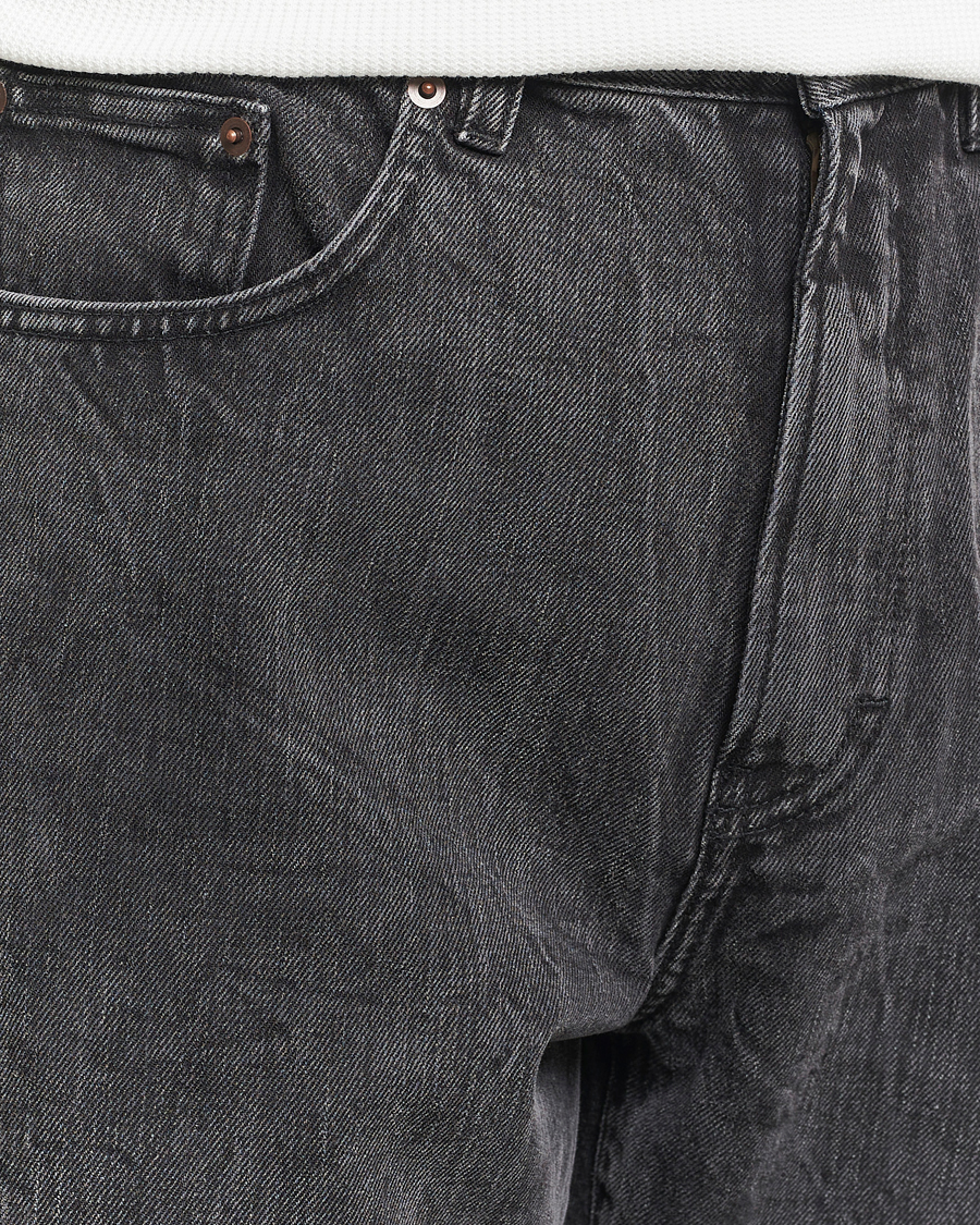 Homme | Jeans | Jeanerica | VM009 Vega Canvas Trousers Black Firenze