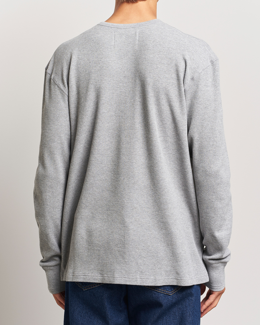 Homme | Pulls Et Tricots | Jeanerica | Jean Waflle Texture Sweater Light Grey Melange