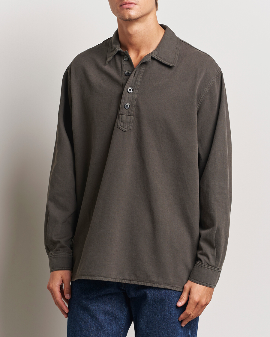 Homme | Chemises | Jeanerica | Lala Popover Shirt Warm Grey