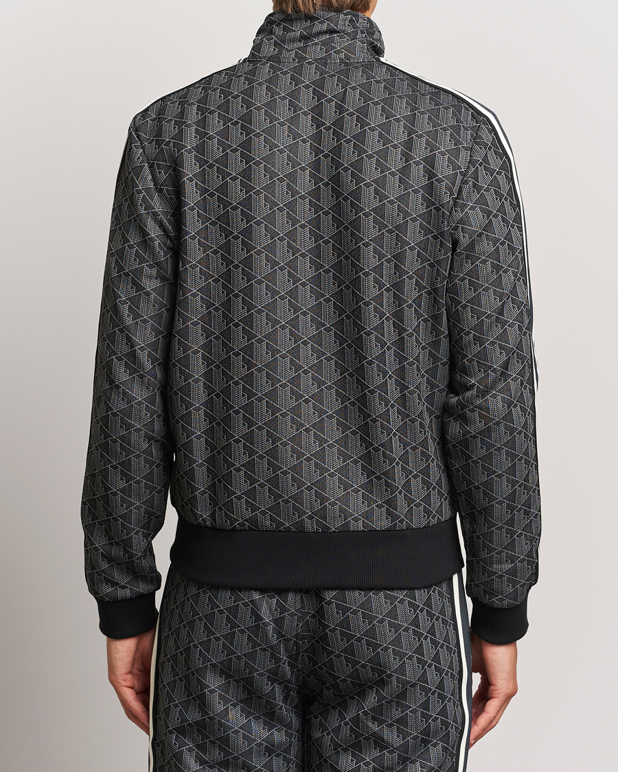 Homme | Pulls Et Tricots | Lacoste | Monogram Track Jacket Black/Graphite