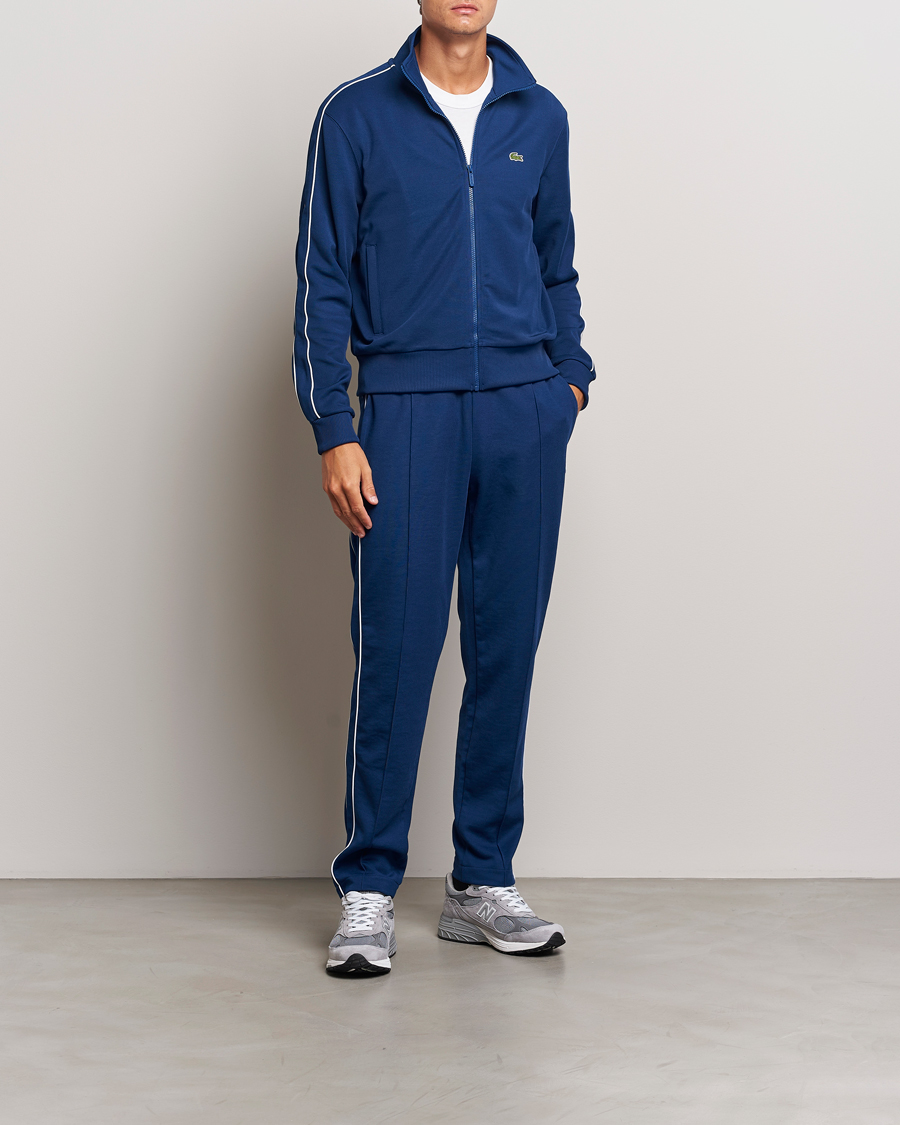 Homme | Pulls Et Tricots | Lacoste | Paris Piqué Track Jacket Globe