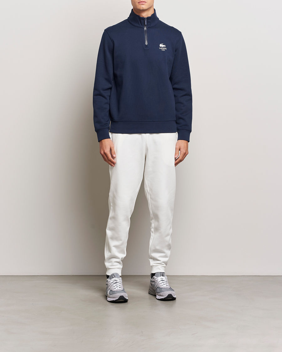 Homme | Pulls Et Tricots | Lacoste | Paris Half Zip Sweatshirt Navy
