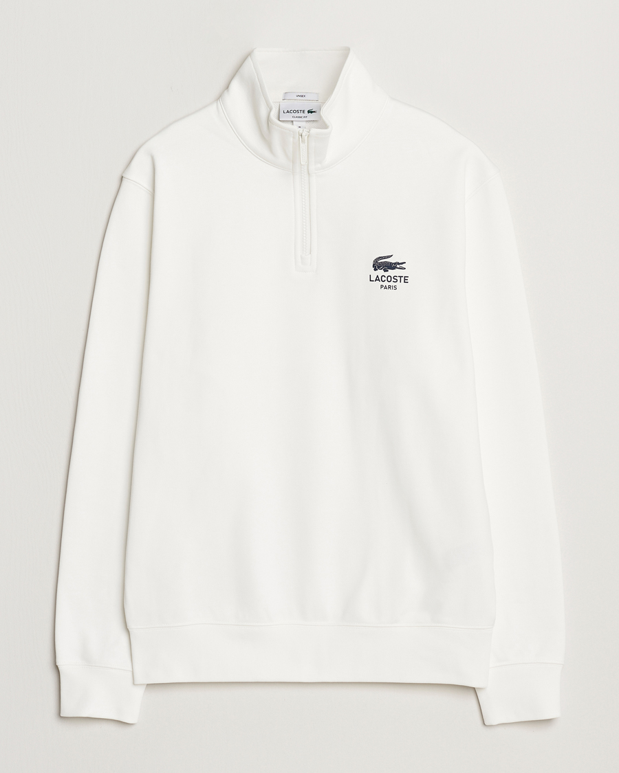 Homme | Pulls Et Tricots | Lacoste | Paris Half Zip Sweatshirt Flour