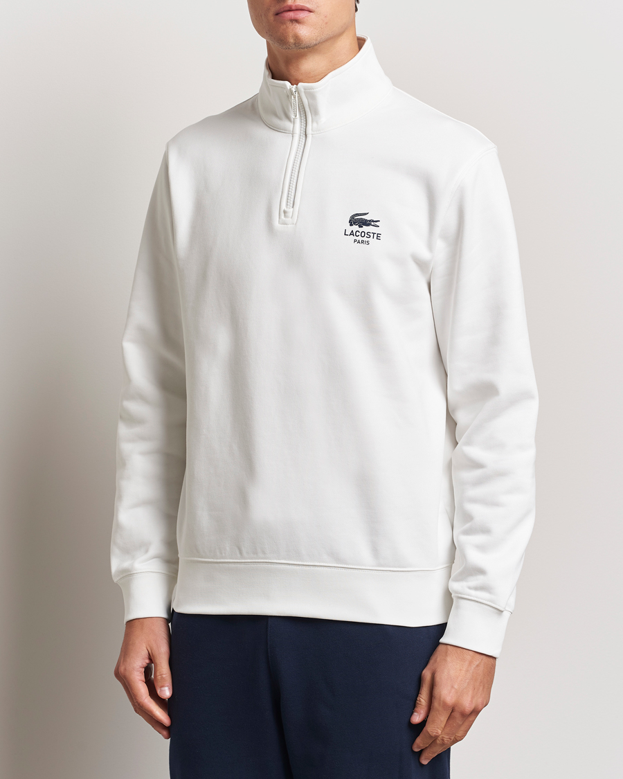 Homme | Pulls Et Tricots | Lacoste | Paris Half Zip Sweatshirt Flour