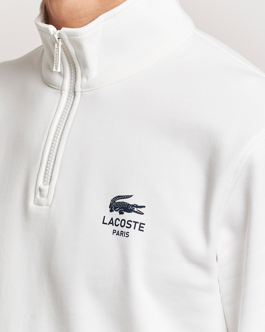 Homme | Pulls Et Tricots | Lacoste | Paris Half Zip Sweatshirt Flour