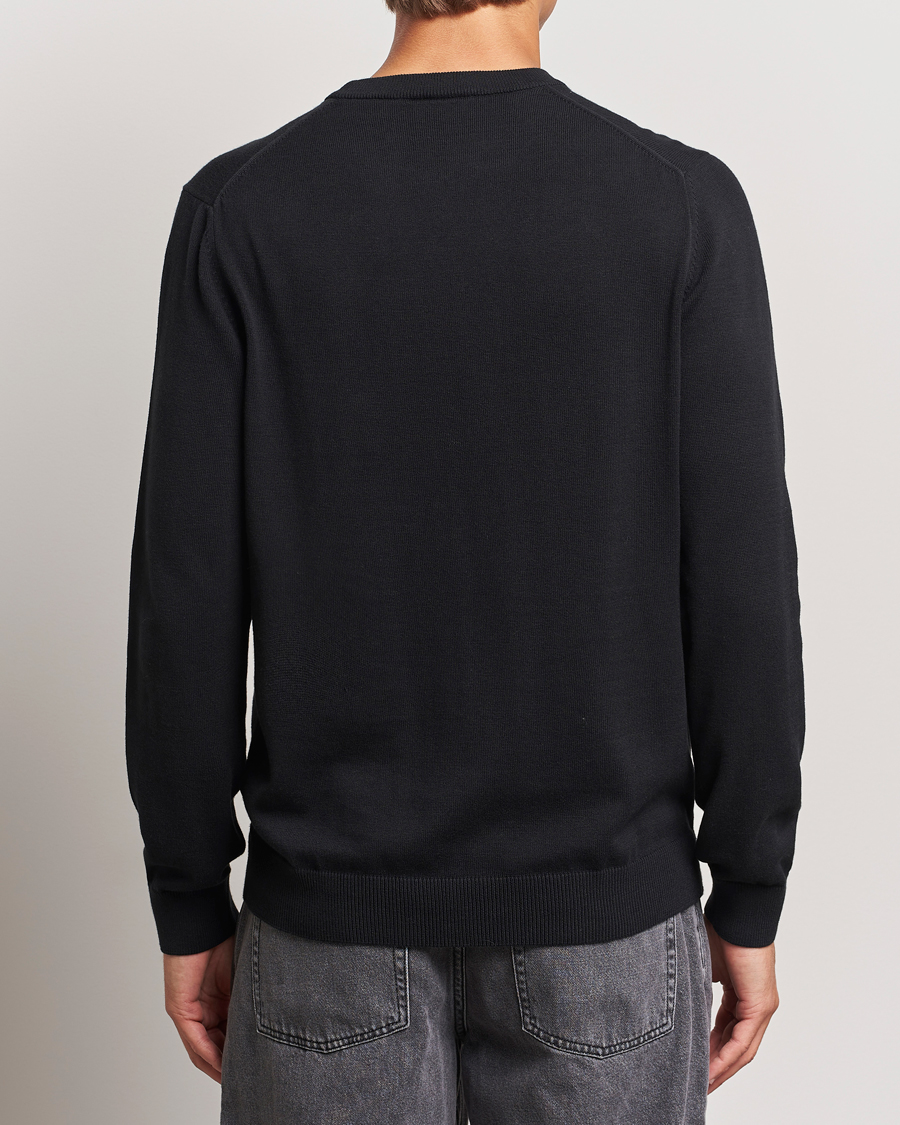 Homme | Pulls Et Tricots | Lacoste | Cotton Knitted Sweater Black