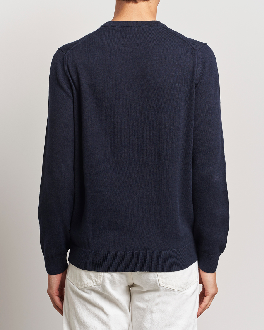 Homme | Pulls Et Tricots | Lacoste | Cotton Knitted Sweater Navy Blue