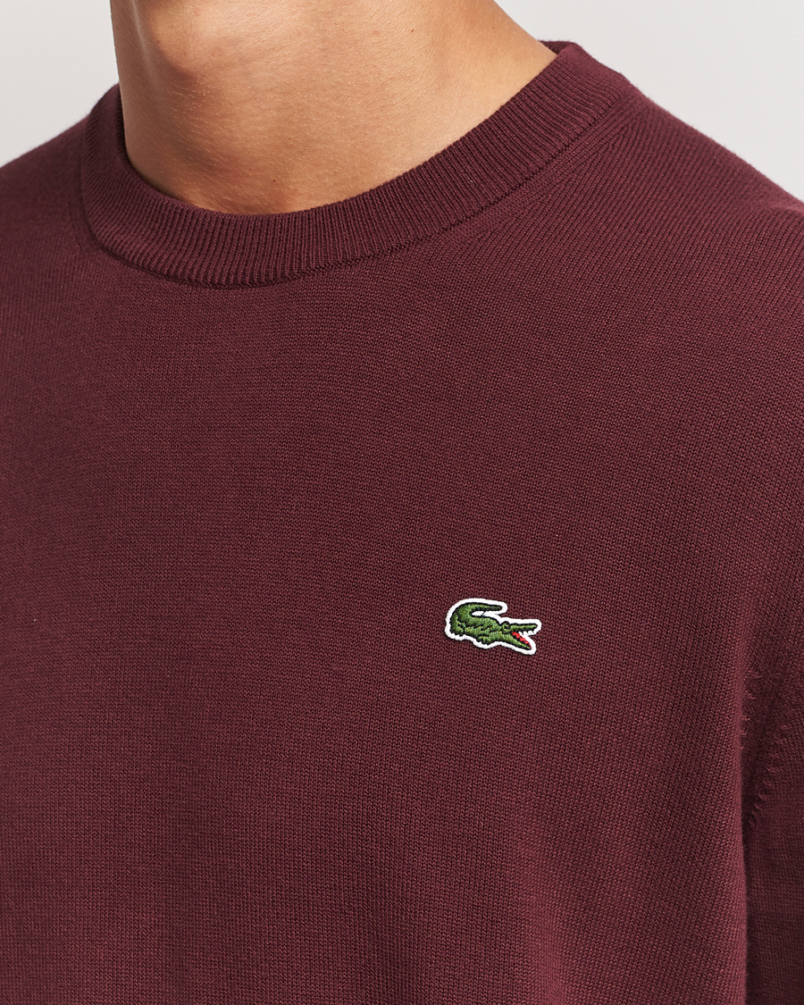 Homme | Pulls Et Tricots | Lacoste | Cotton Knitted Sweater Espresso