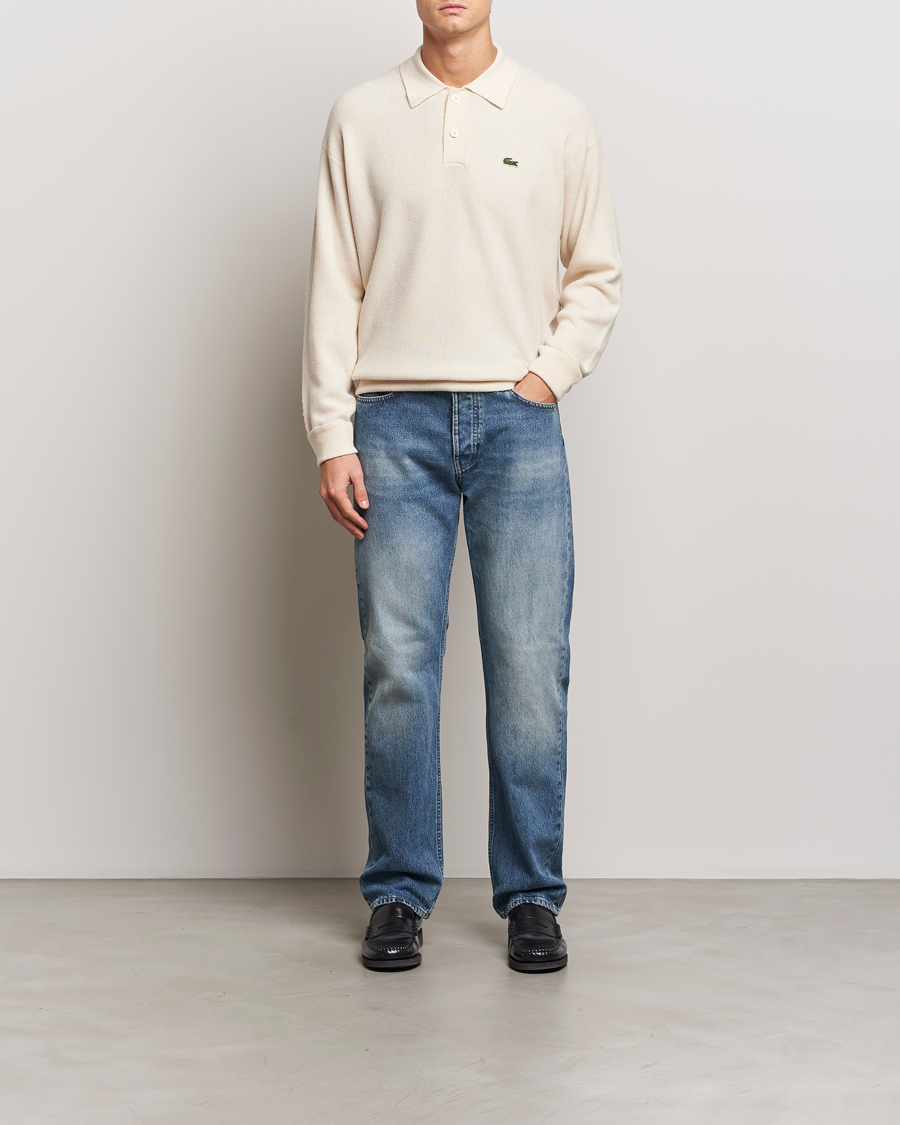 Homme | Pulls Et Tricots | Lacoste | Carded Wool Polo Lapland