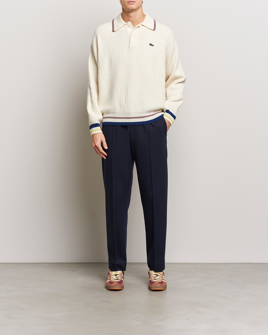 Homme | Pulls Et Tricots | Lacoste | Retro Tennis Wool Polo Lapland