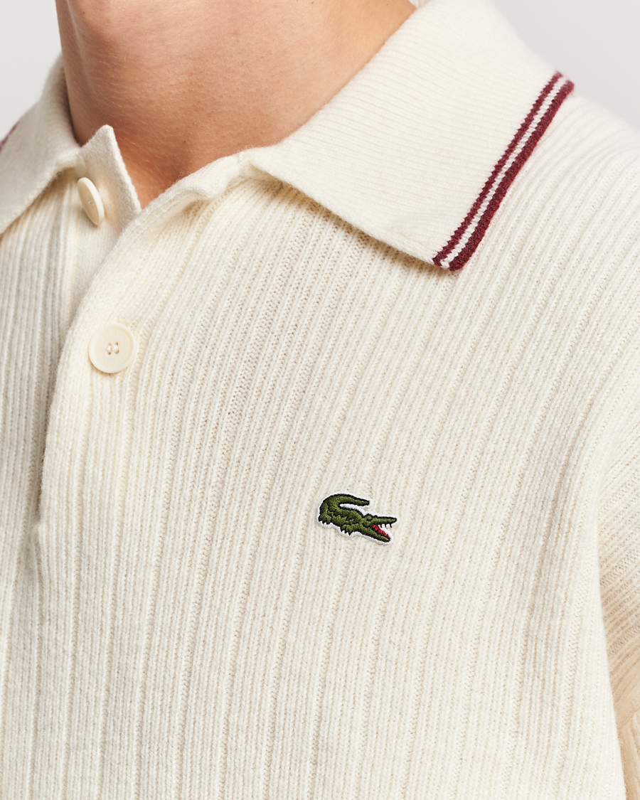 Homme | Pulls Et Tricots | Lacoste | Retro Tennis Wool Polo Lapland