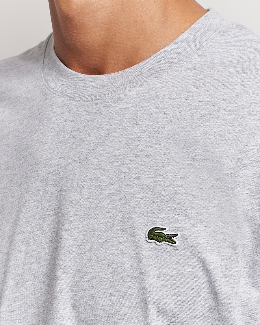 Homme | T-shirts | Lacoste | Crew Neck T-Shirt Silver Chine