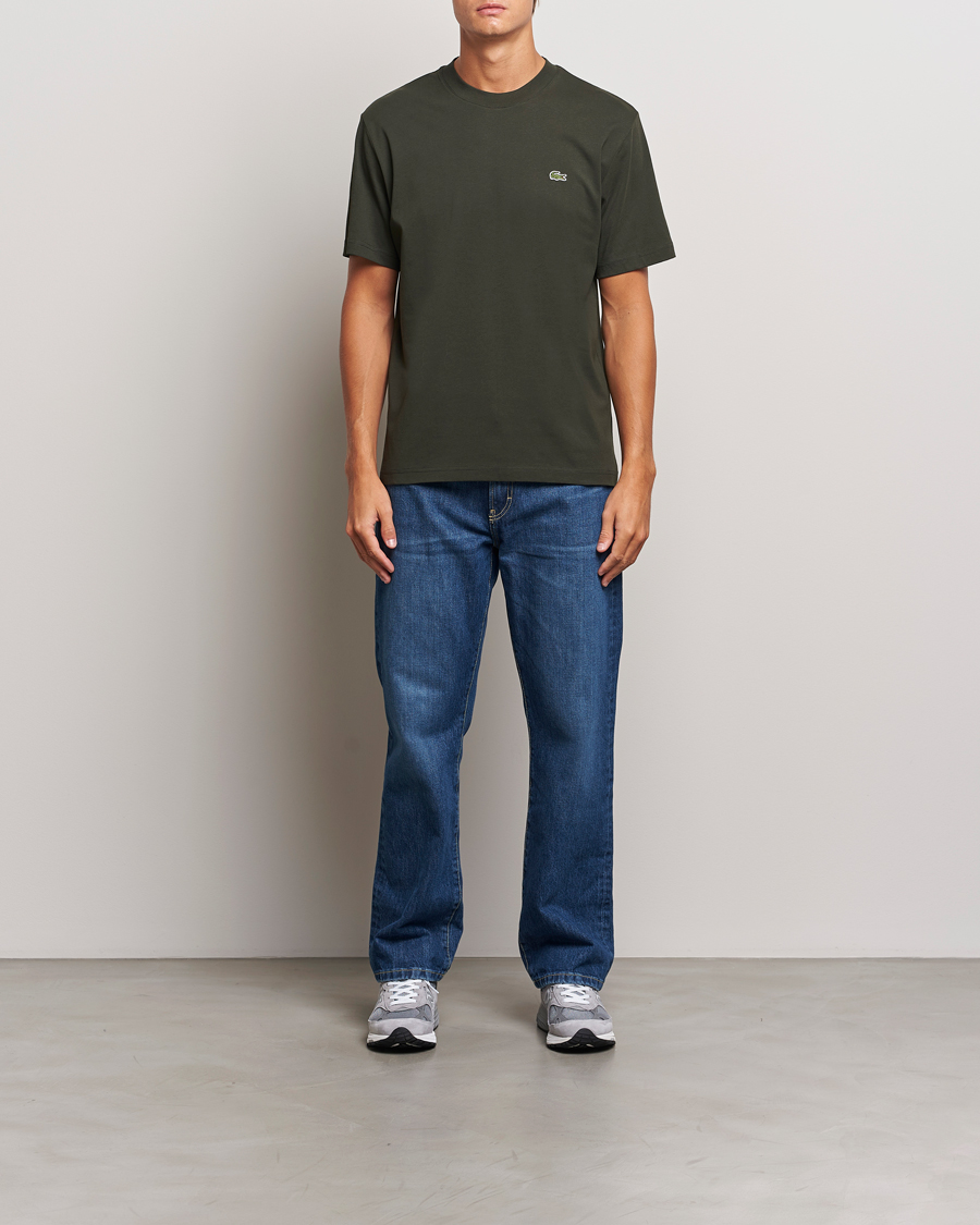 Homme | T-shirts | Lacoste | Crew Neck T-Shirt Sapwood