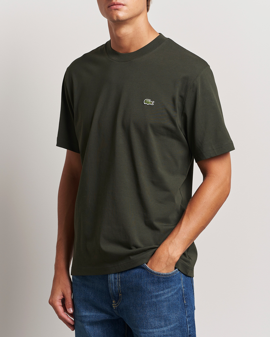 Homme | T-shirts | Lacoste | Crew Neck T-Shirt Sapwood