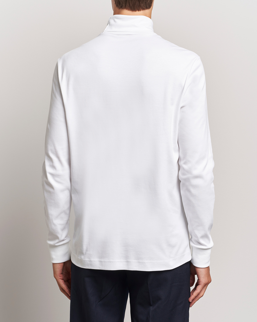 Homme | Pulls Et Tricots | Lacoste | Interlock Cotton Rollneck White