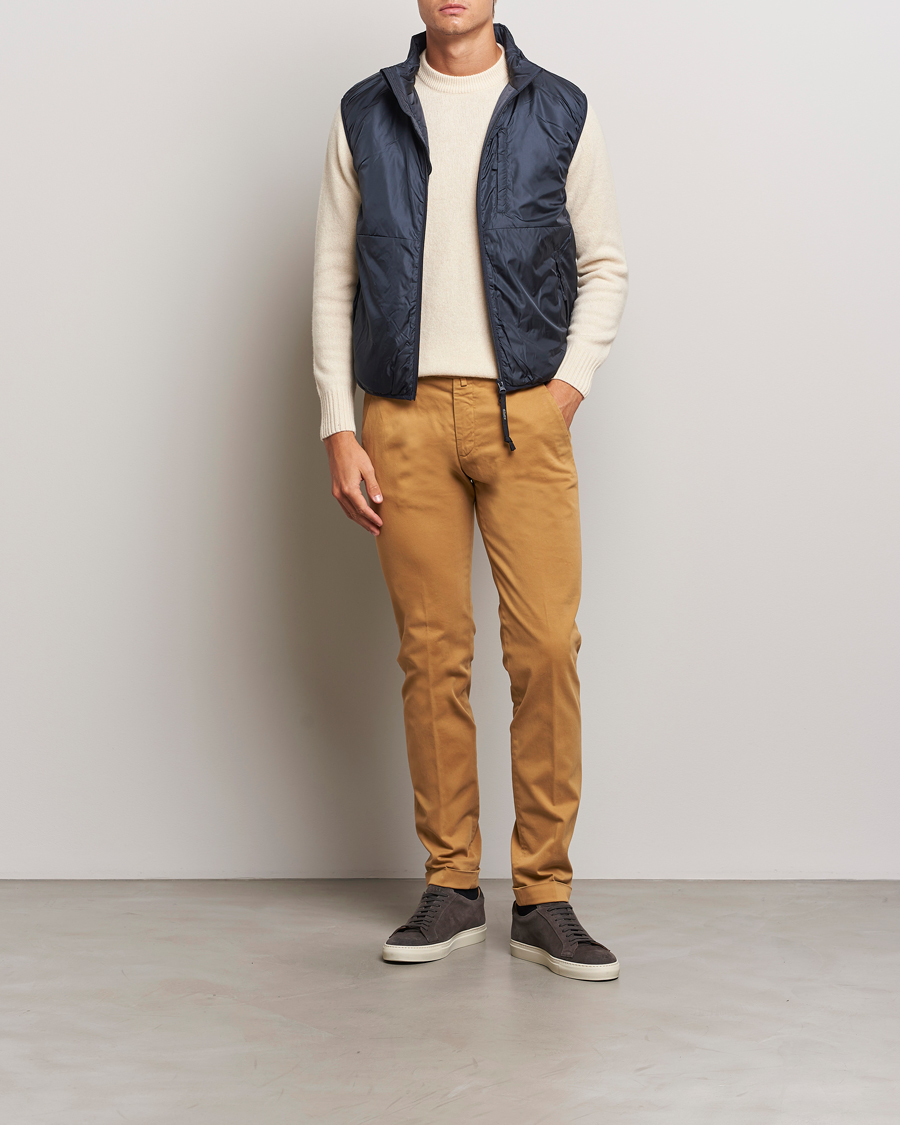 Homme | Pantalons | Briglia 1949 | Slim Fit Cotton Stretch Chino Camel