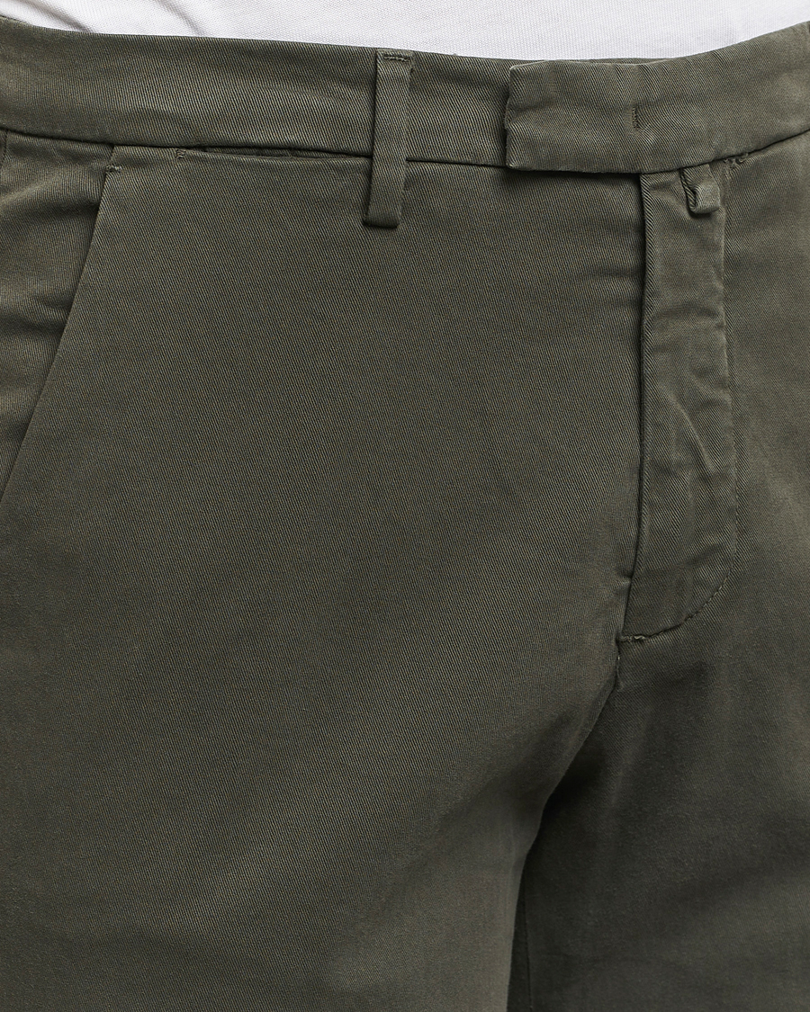 Homme | Pantalons | Briglia 1949 | Slim Fit Cotton Stretch Chino Military