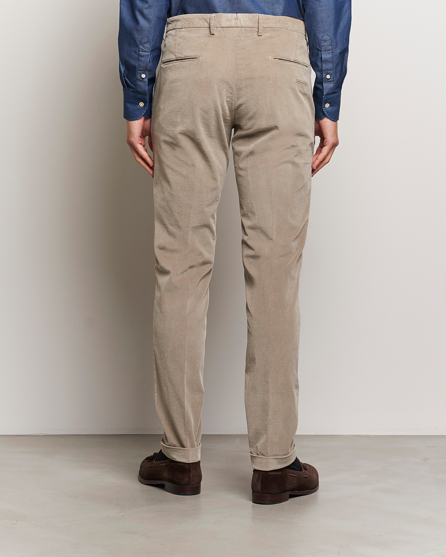 Homme | Pantalons | Briglia 1949 | Slim Fit Corduroy Trousers Beige