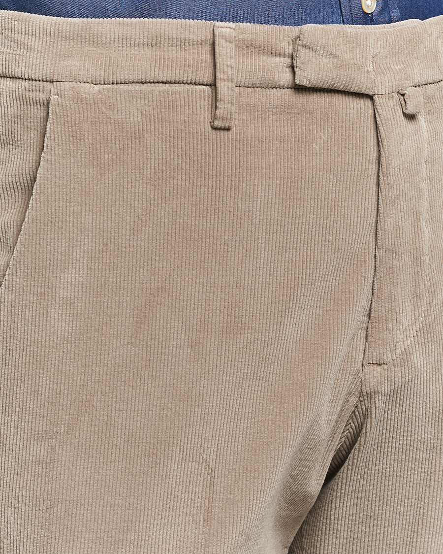 Homme | Pantalons | Briglia 1949 | Slim Fit Corduroy Trousers Beige