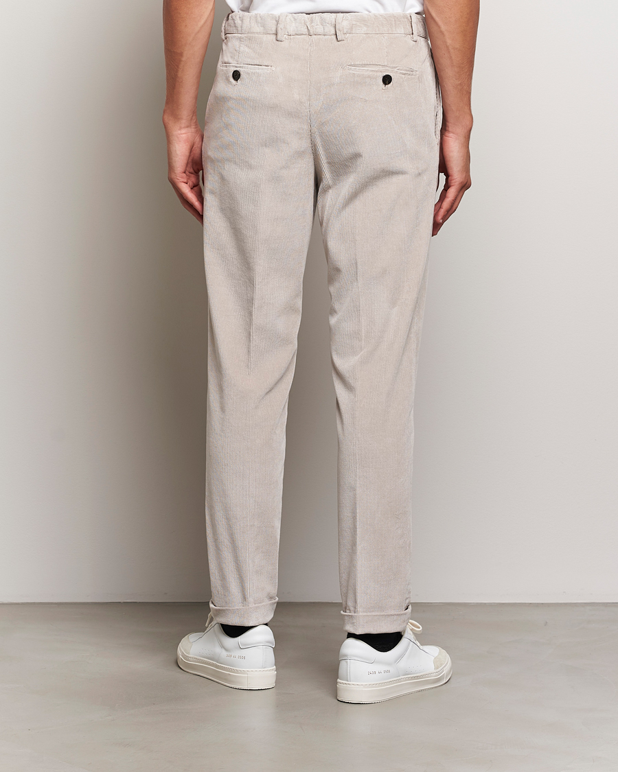 Homme | Pantalons | Briglia 1949 | Easy Fit Corduroy Trousers Beige