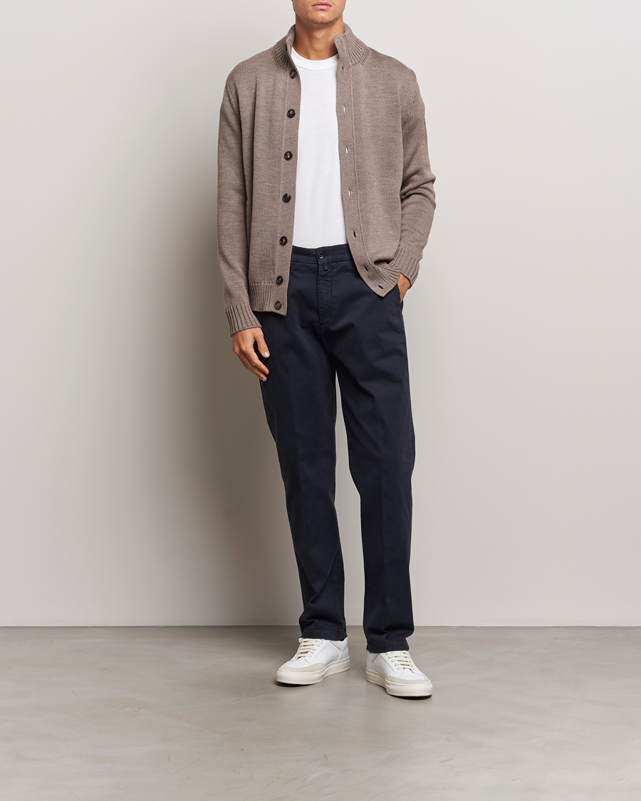 Homme | Pantalons | Briglia 1949 | Soho Tailored Easy Fit Chino Navy