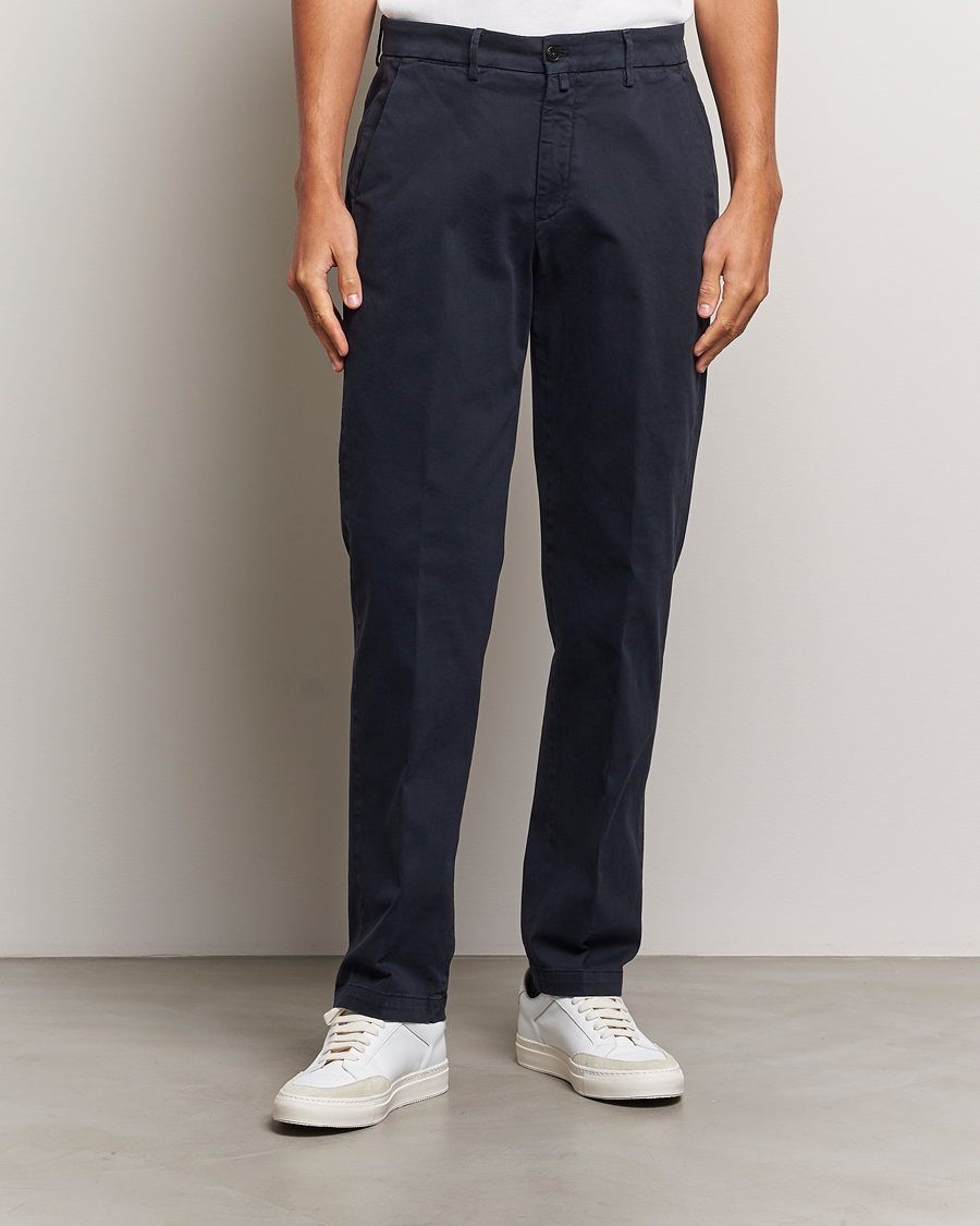 Homme | Pantalons | Briglia 1949 | Soho Tailored Easy Fit Chino Navy