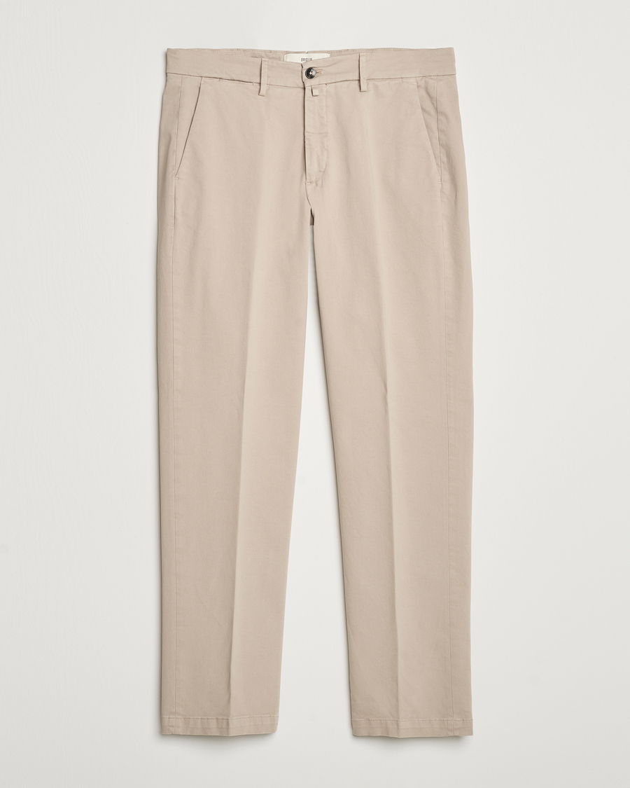 Homme | Pantalons | Briglia 1949 | Soho Tailored Easy Fit Chino Beige