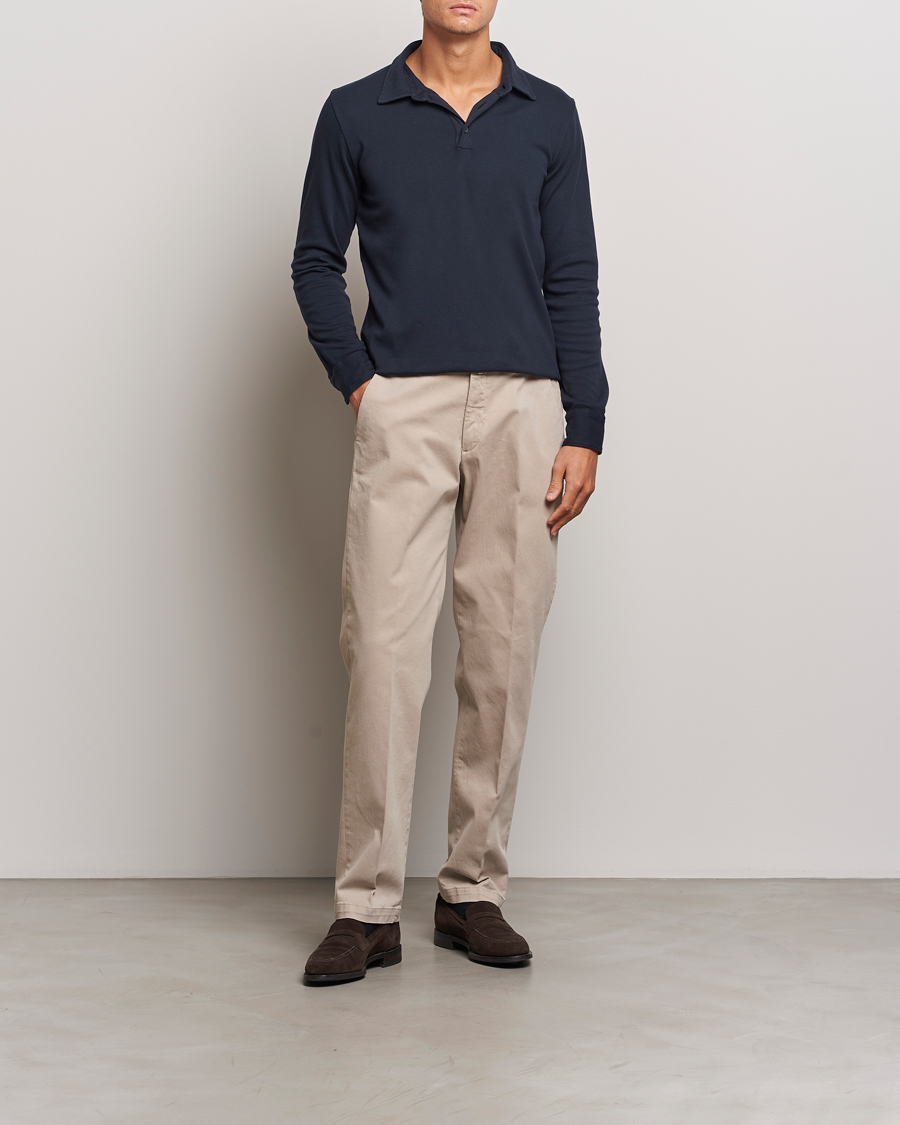 Homme | Pantalons | Briglia 1949 | Soho Tailored Easy Fit Chino Beige