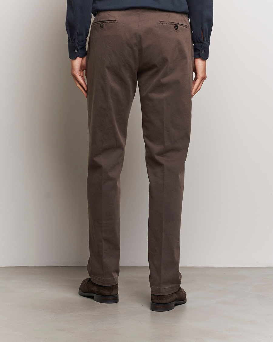 Homme | Pantalons | Briglia 1949 | Soho Tailored Easy Fit Chino Brown