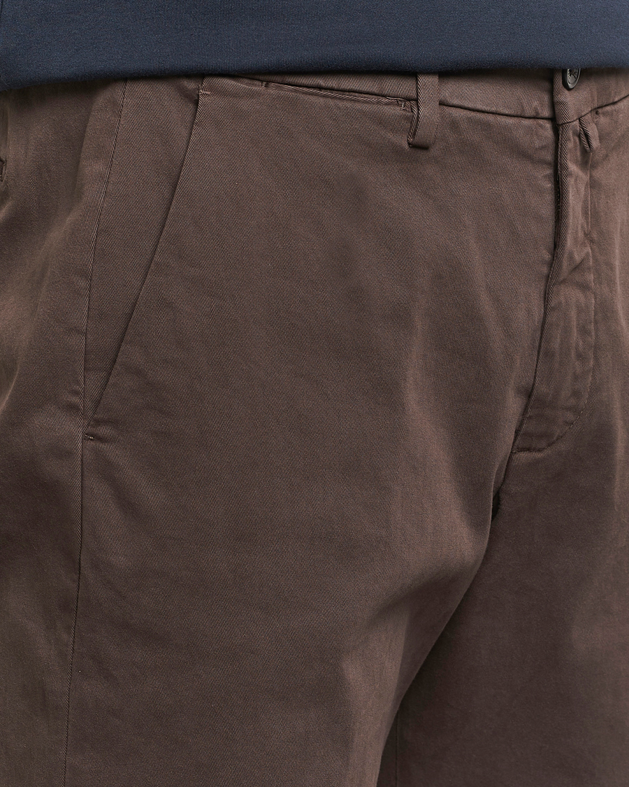 Homme | Pantalons | Briglia 1949 | Soho Tailored Easy Fit Chino Brown