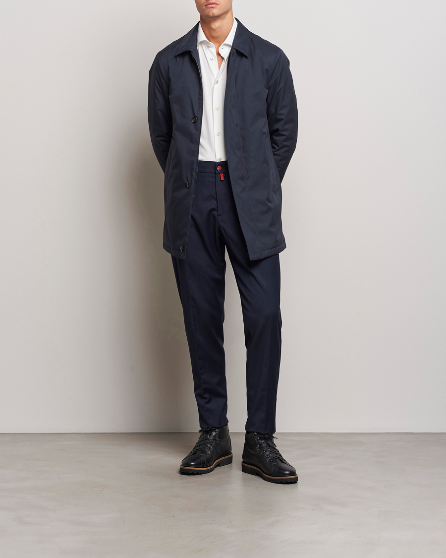Homme | Manteaux Et Vestes | Kiton | Luxury Coat Navy