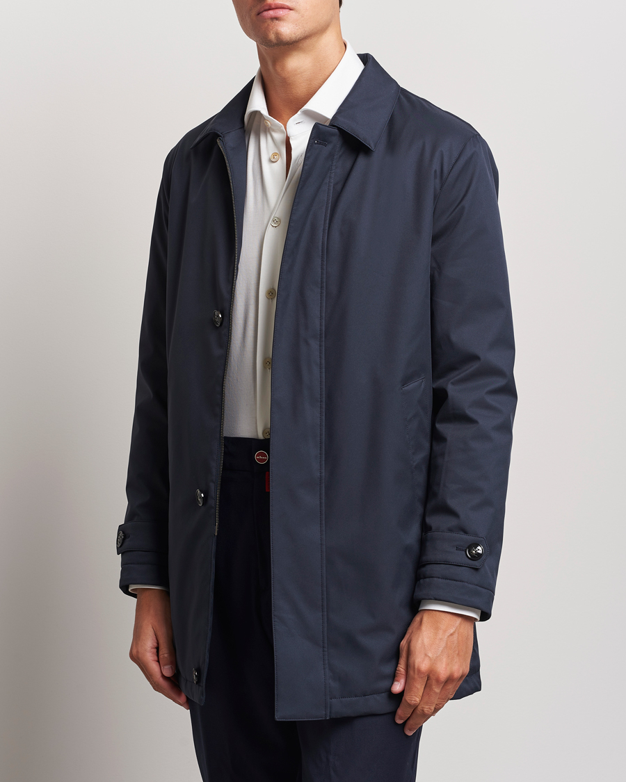 Homme | Manteaux Et Vestes | Kiton | Luxury Coat Navy