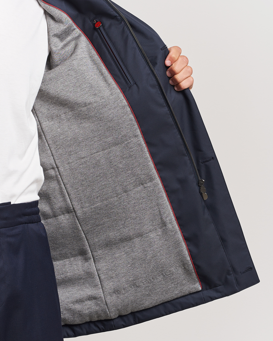 Homme | Manteaux Et Vestes | Kiton | Luxury Coat Navy