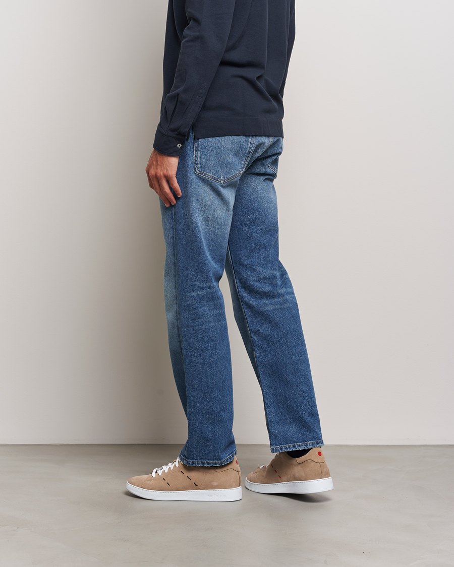 Homme | Kiton Plain Sneakers Beige Suede | Kiton | Plain Sneakers Beige Suede