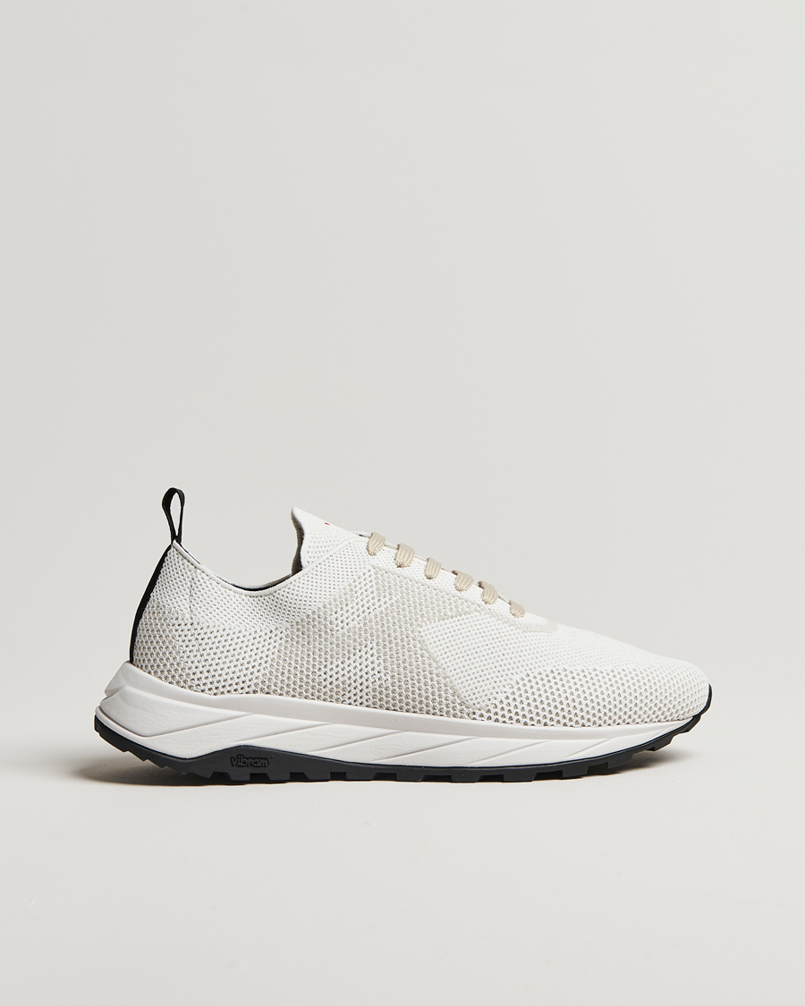 Homme | Kiton Running Sneakers White | Kiton | Running Sneakers White