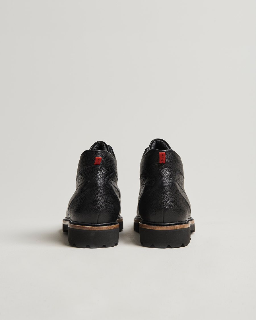 Homme | Kiton St Moritz Winter Boots Black Grain Calf | Kiton | St Moritz Winter Boots Black Grain Calf