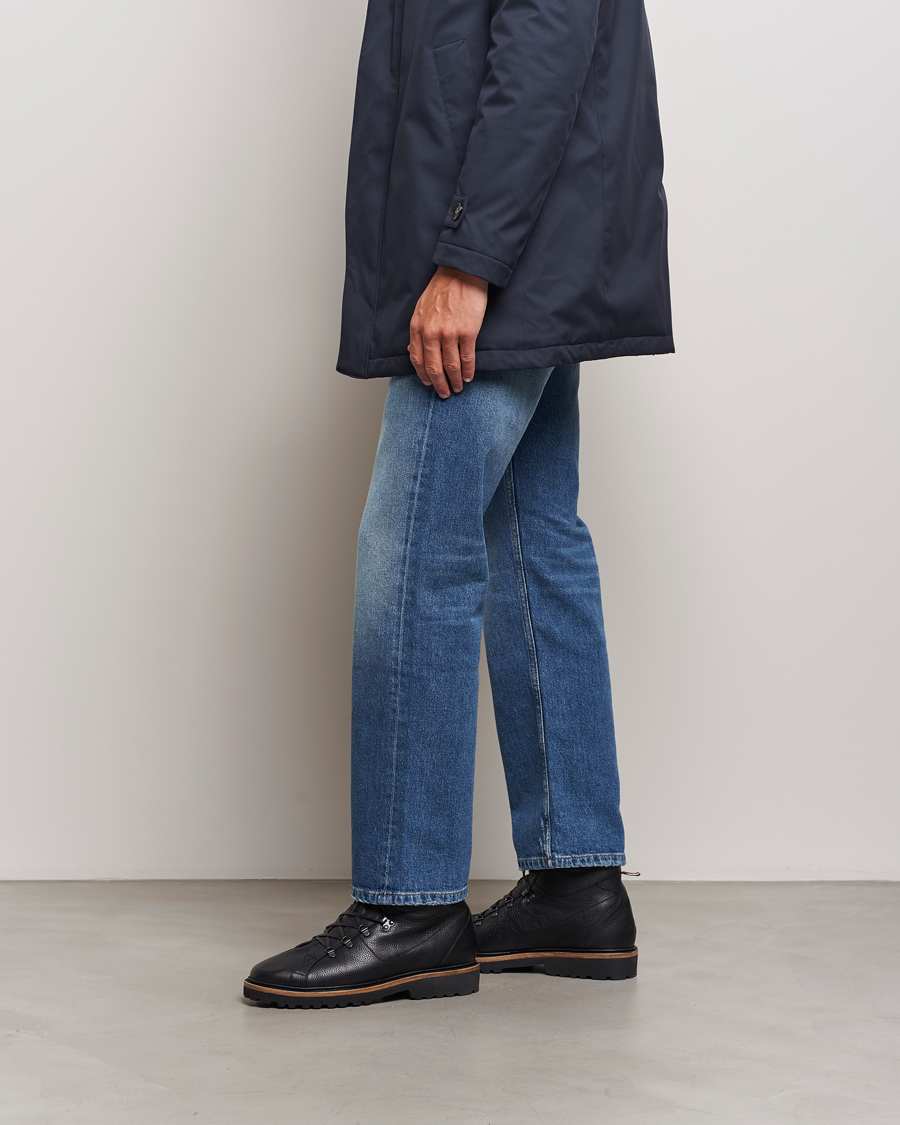 Homme | Kiton St Moritz Winter Boots Black Grain Calf | Kiton | St Moritz Winter Boots Black Grain Calf