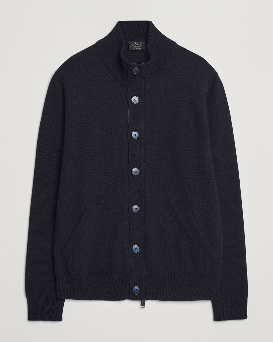 Homme | Pulls Et Tricots | Brioni | Cashmere Cardigan Jacket Navy