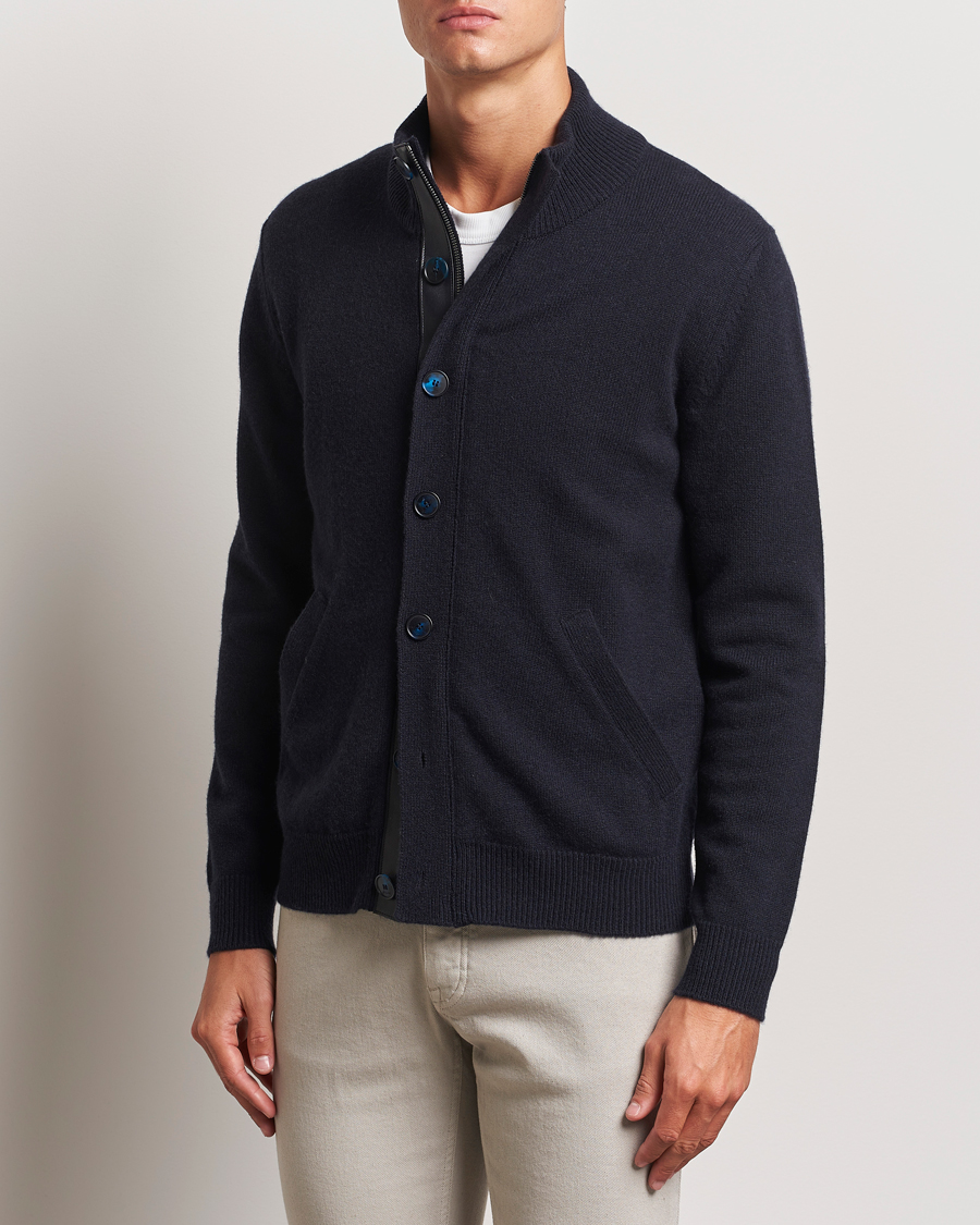 Homme | Pulls Et Tricots | Brioni | Cashmere Cardigan Jacket Navy