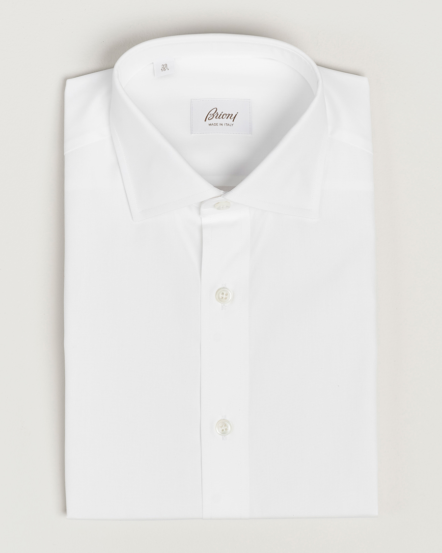 Homme | Chemises | Brioni | Slim Fit Dress Shirt White