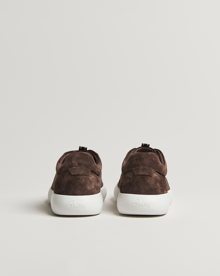 Homme | Brioni Cassetta Sneakers Dark Brown Suede | Brioni | Cassetta Sneakers Dark Brown Suede